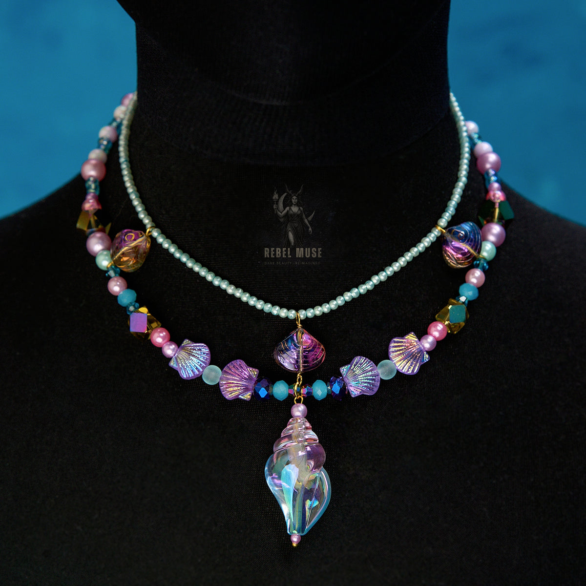 SERAPHINE crown and necklace set