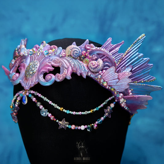 SERAPHINE crown and necklace set