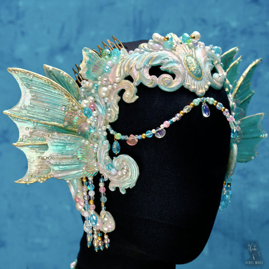 AURELIA crown and necklace set