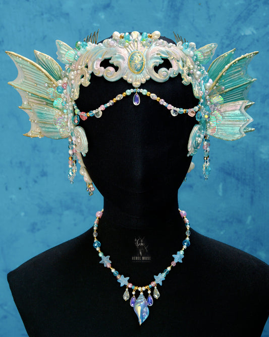 AURELIA crown and necklace set