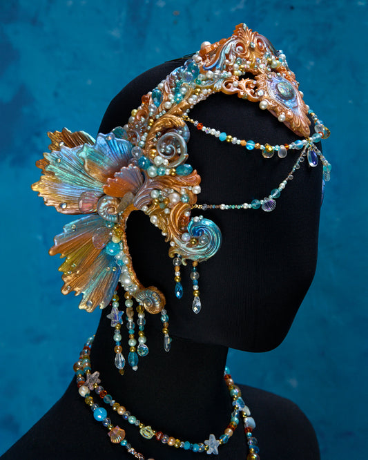 Seralei handcrafted mermaid crown