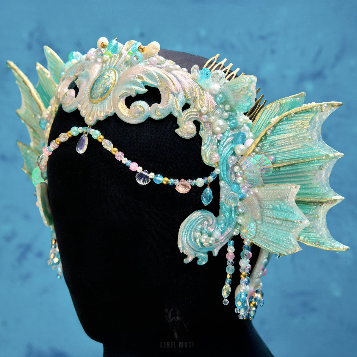 AURELIA crown and necklace set